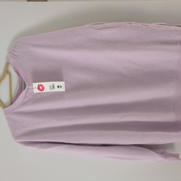 Wildfox Road Trip Sweatshirt Soft Cozy Cabin Athleasure Lounge  Reversible Top S - Picture 4 of 12